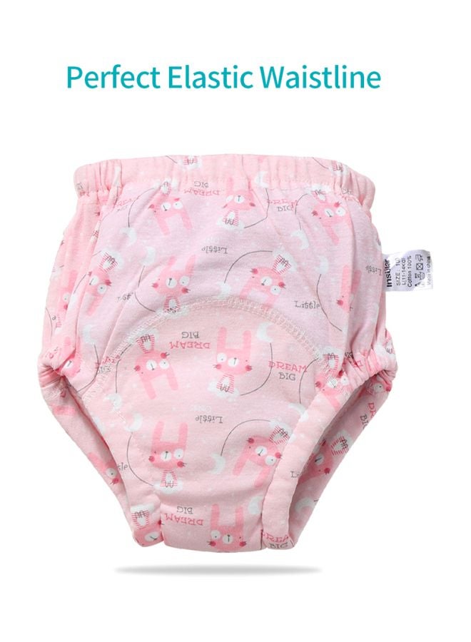 مجموعة سراويل للتدريب على النونية مصنوعة من القطن وجيدة التهوية ومكونة من 6 طبقات بمقاس L لوزن 11-14كجم ومكونة من قطعتين - Image 3